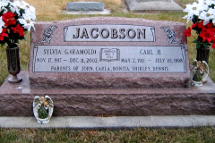 Morning Rose     42“ Slant on Base     Crest Vases