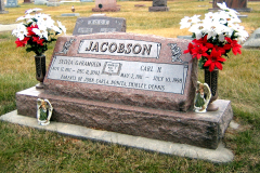 Morning Rose     42“ Slant on Base     Crest Vases